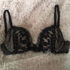 Push Up Bra. Never Worn. Selling Bc It’s Too Small. Super Sexy. Teenage Fever, Outfits Jewelry, Gothic Romance, Cute Bras, Black Lace Bra, Jewelry Outfit, Star Girl, Cute Fits, Lace Bra