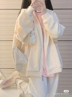 Kawaii Comfy Outfits, Korean Comfy Outfits, Simple Kawaii Outfits, Comfy Korean Outfits, Modest Casual Outfits, Outfit Korean Style, Korean Outfit Street Styles, Korean Casual Outfits, Quick Outfits