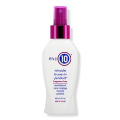 Fragrance Free Miracle Leave-in Product - It's A 10 | Ulta Beauty Its A 10, Moisturize Hair, Natural Body, Fragrance Free, Free Hair, Ulta Beauty, Protective Hairstyles, Leave In, Damaged Hair