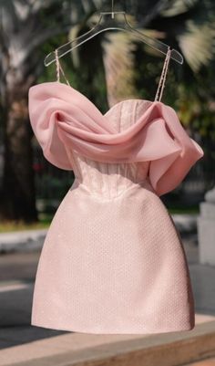 STRAP FISHBONE MINI DRESS IN PINK فستان زهري, Graduation Party Dresses, Mini Homecoming Dresses, Hoco Dress, Corset Mini Dress, Wedding Guest Outfit Summer, Homecoming Dresses Short, Glam Dresses, Looks Chic