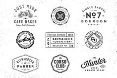 vintage motorcycle badges and emblems for any type of motorbike or scooter