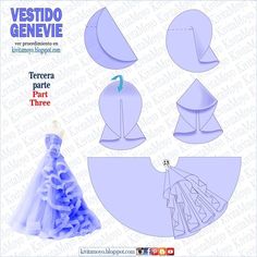 the paper doll is made to look like a dress