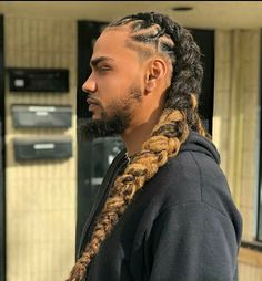 Male Hairstyle, Loc Styles For Men, Dread Head, Dreadlock Styles, Dreads Styles, Twist Styles, Head Style