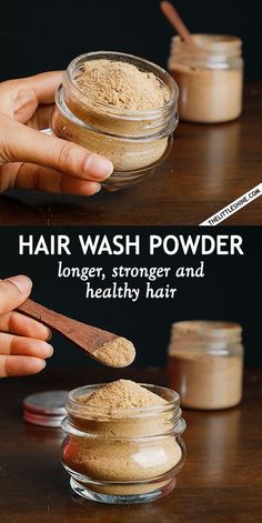 Hair Wash Powder for longer stronger hair Gram Flour Hair Mask, Natural Hair Cleanser, Herbal Hair Wash Powder, Overnight Rice, Ayurveda Hair Care, Coconut Oil Remedies, Natural Hair Wash, Treat Dandruff, Extremely Dry Hair