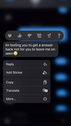 the text message is being displayed on an iphone screen, and it appears to be in conversation with someone else