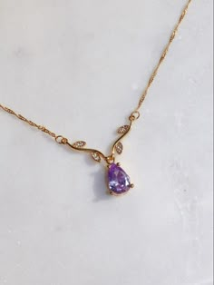 Layered Gold Necklaces, Purple Flower Necklace, Island Princess, Fancy Jewelry Necklace, Modern Gold Jewelry, Jewelry Fashion Trends