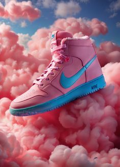 Shoe Background, Sneaker Concept, Candy Clouds, Shoes For Man, Nike Quotes, Futuristic Shoes, Cotton Candy Clouds, Nike Shoes (men)