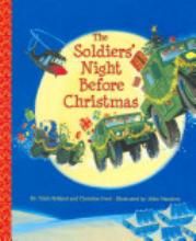 the soldier's night before christmas is shown in this children's story book