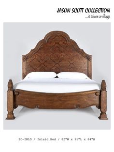 the bed is made up and ready to be used for sale at this price point