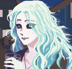 Coffee Pfp, Coffee Icon, Nijirô Murakami, Ascii Art, Blue Hibiscus