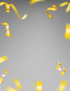 Golden ribbons vector clipart. luxury flying gold confetti and stars isolated on transparent background Gold Confetti Png, Birthday Design Background, Giveaway Background, Graphic Design Background Templates Png, Birthday Flyer Design Templates, New Month Background, Birthday Flyer Design Background, Birthday Effect, Gold Background Design