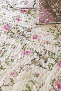 Spring Bedding Erica Tanov, Cottage Style Home, Spring Quilts, Bed Springs, Luxurious Bedroom, Luxury Bedding Sets, Euro Shams, Pop Bottles, Bedding Collections