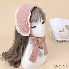 Color: Pink Cottagecore Hair, Details Pictures, Headband Styles, Word Wrap, Winter Hairstyles, Earmuffs, Head Covering, Bird In Bag, Olivia Mark