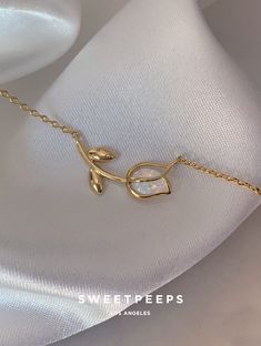 Tulip Necklace – SP Inc. Tulip Necklace, Gold Ring Designs, Gold Necklace Designs, Gold Dipped, Fantasy Jewelry, Oils For Skin, Support Team, Get Back, Necklace Designs