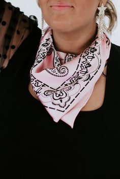 Elevate your look is this vibrant bandana neck scarf. Approximately 28" x 28" 100% Polyester Packaged with love and shipped from our warehouse in Wilmington, Ohio. Trendy One Size Bandana For Spring, Trendy Festival Bandana Print Headscarf, Adjustable Pink Bandana As A Gift, Adjustable Pink Bandana As Gift, Trendy Adjustable Bandana For Gift, Trendy Adjustable Bandana As Gift, Trendy Bandana Print Silk Scarf For Spring, Pink Bandana As Summer Gift, Trendy Silk Bandana Print Scarf For Spring