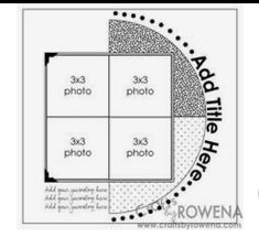 the four squares are labeled in black and white, with numbers on each one side