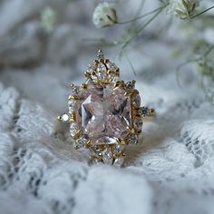 Fancy Pink Diamond Ring, Non Diamond Engagement Rings, Pink Sapphire Diamond Ring, Pink Wedding Rings, Pink Diamond Ring, Sapphire Diamond Ring, Conversion Chart, Marquise Diamond, Pear Diamond