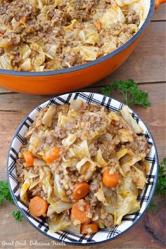 An overhead photo of two bowls full of cabbage roll soup. Easy Cabbage Rolls, Bell Pepper Soup, Cabbage Roll Soup, Cabbage Roll, Corn Chowder Recipe, Ground Sirloin, Hot Italian Sausage