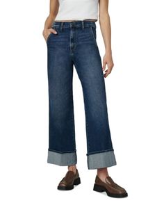 Joe's Jeans The Trixie High Rise Wide Cuff Trouser Jeans in Double Down Double Down, Wide Cuff, Joes Jeans, Trouser Jeans, Pick Up, Wide Leg, In Store, High Rise, Buy Online