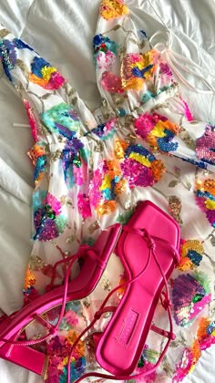 Girly Homecoming Dresses, Retro Homecoming Dress, Rainbow Theme Outfit Ideas, Hoco Rompers, Multicolor Hoco Dress, Multi Color Hoco Dress, Multicolor Sequin Dress, Pastel Mini Dresses, Cool Hoco Dresses