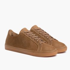 Comfortable & Classic Men's Low Top Sneaker in Tan 'Camel' Oil Snuff Suede. Handcrafted With Integrity Using the Highest Quality Materials and Buttery Soft Sheepskin Interiors. Free Shipping & Returns. Thursday Boots Women, Dressy Sneakers, Thursday Boots, Boot Companies, Casual Footwear, Bag Icon, Classic Man, Natural Leather, Spring Outfit