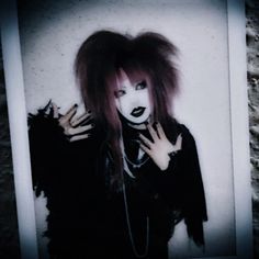 90s Visual Kei, Kote Kei Makeup, Vkei Matching Pfps, Vkei Makeup, Eerie Aesthetic, Alternative Subcultures