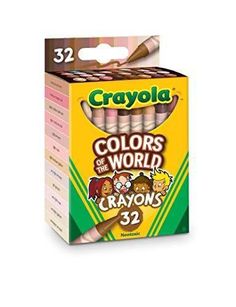 crayola colors of the world pencils, 24 count