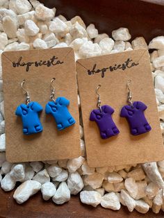 These adorable nurse scrub dangles are handmade with polymer clay. They would make a perfect gift for that special nurse you know or even just to treat yourself! Nurse Earrings Clay, Nurse Earrings, Bedroom Plan, Earrings Clay, Scrubs Nursing, Treat Yourself, Scrubs, Favorite Jewelry, Jewelry Earrings Dangle