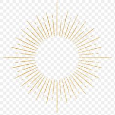 a gold sunburst on a white background with no background, hd png