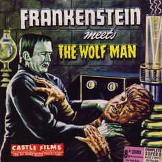 a movie poster for the wolf man