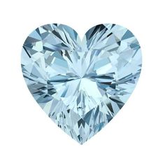 a heart shaped diamond on a white background