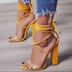 Summer High Heels Sandals, Hak Tinggi, High Heels Classy, Summer High Heels, Ankle Strap Chunky Heels, Women Heels, Prom Heels, High Heels Sandals, Heels Classy