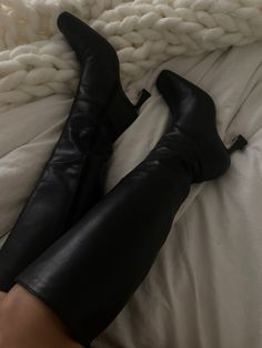 Black Knee High Boots Low Heel, Knee High Boots Low Heel, Tony Bianco Boots, Black Knee High Boots Outfit, Tony Bianco Heels, Boots Low Heel, Black Knee High Boots, Tony Bianco, Fashion Mood Board