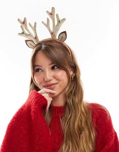 Accessories by Accessorize Festive season win Reindeer design Padded band Flexible fit Slides onto your head Christmas Raindeer, Halloween Top, Jane Dress, Statement Dress, Leather Dresses, Horse Girl, Maxi Dress Trend, Orange Dress, Tea Dress