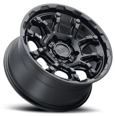 an image of a black wheel on a white background