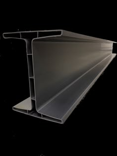 an image of a black metal shelf on white background