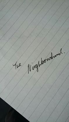 a piece of paper with writing on it that says, the ningbonhando