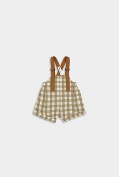 Beige Gingham Romper Beige Gingham, Gingham Romper, Long Overalls, Timor Leste, Smash Cake, Size 4t, Equatorial Guinea, Mauritius, Papua New Guinea