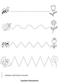 printable worksheet for children to learn how to write and draw