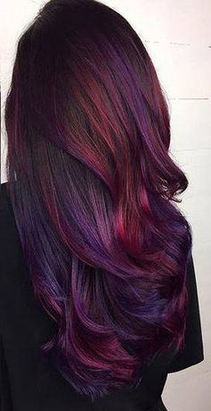 Rambut Brunette, Ombre Hair Extensions, Real Human Hair Extensions, Coloured Hair, Dye Colors, Ombré Hair