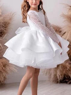 Real Fairy, Sweet Dresses, Cheap Party Dresses, Dresses Fall, First Communion Dress, Party Dresses Online, Christening Dress, Cheap Dresses Online, White Tulle