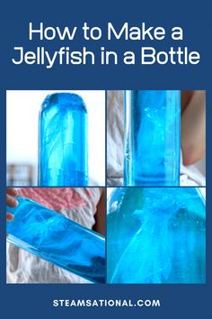 how to make a jellyfish in a bottle with instructions for making jellyfish bottles