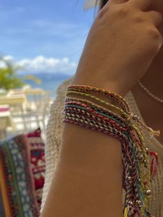 12Pcs Elegant & Colorful Adjustable Braided Bracelet Boho Multicolor    Fabric     Women Fashion Jewelry, size features are:Bust: ,Length: ,Sleeve Length: Physical Goals, String Bracelets, Braided Bracelet, Bracelet Ideas, Bracelet Boho, Watches Women Fashion, String Bracelet, Braided Bracelets, Boho Bracelets