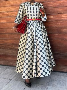 Pocket Stitching, Simple Frocks, Prom Dresses Black Girls Slay, Polka Dot Maxi Dresses, Elegant Dresses Classy, Elegant Maxi Dress, Prom Dresses For Teens, Prom Dresses Modest, Green Prom Dress