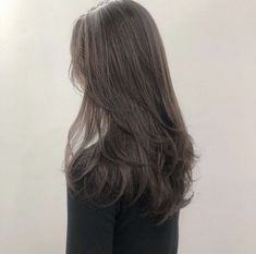 Ladies Only, Hair Style Korea, Hairstyles For Layered Hair, Layered Haircut, Hair Color And Cut