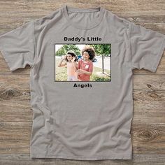 Personalize with any photo and 1 line of text above and below the imageChoose from multiple color and script options  Whether it's Grandpa, Dad, Papa or your Uncle, let them know they are important to you with our Picture Perfect Personalized Men's Shirts. Diy Gifts For Boyfriend, Single Photo, Fleece Blankets, Multiple Color, Retro Look, Sew-in Labels, Gifts Photos, Photo Gifts, Picture Perfect