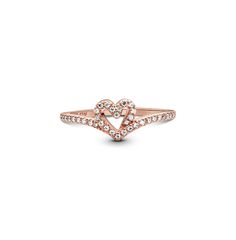 in stock Rose Gold Ring, Heart Ring, Cubic Zirconia, Pick Up, In Store, Buy Online, Sparkle, Rose Gold, Ring