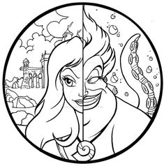 disney princess coloring pages for kids to print out and color with the characters in them