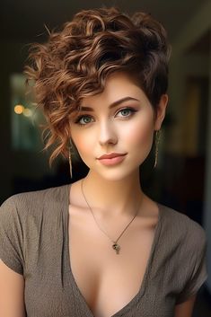 Feminine Hairstyle, Short Pixie Cuts, Short Choppy Haircuts, Textured Layers, Hair Boy, Asymmetrical Hairstyles, Edgy Short Hair