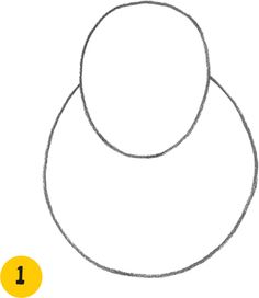 a drawing of three necklaces on a white background